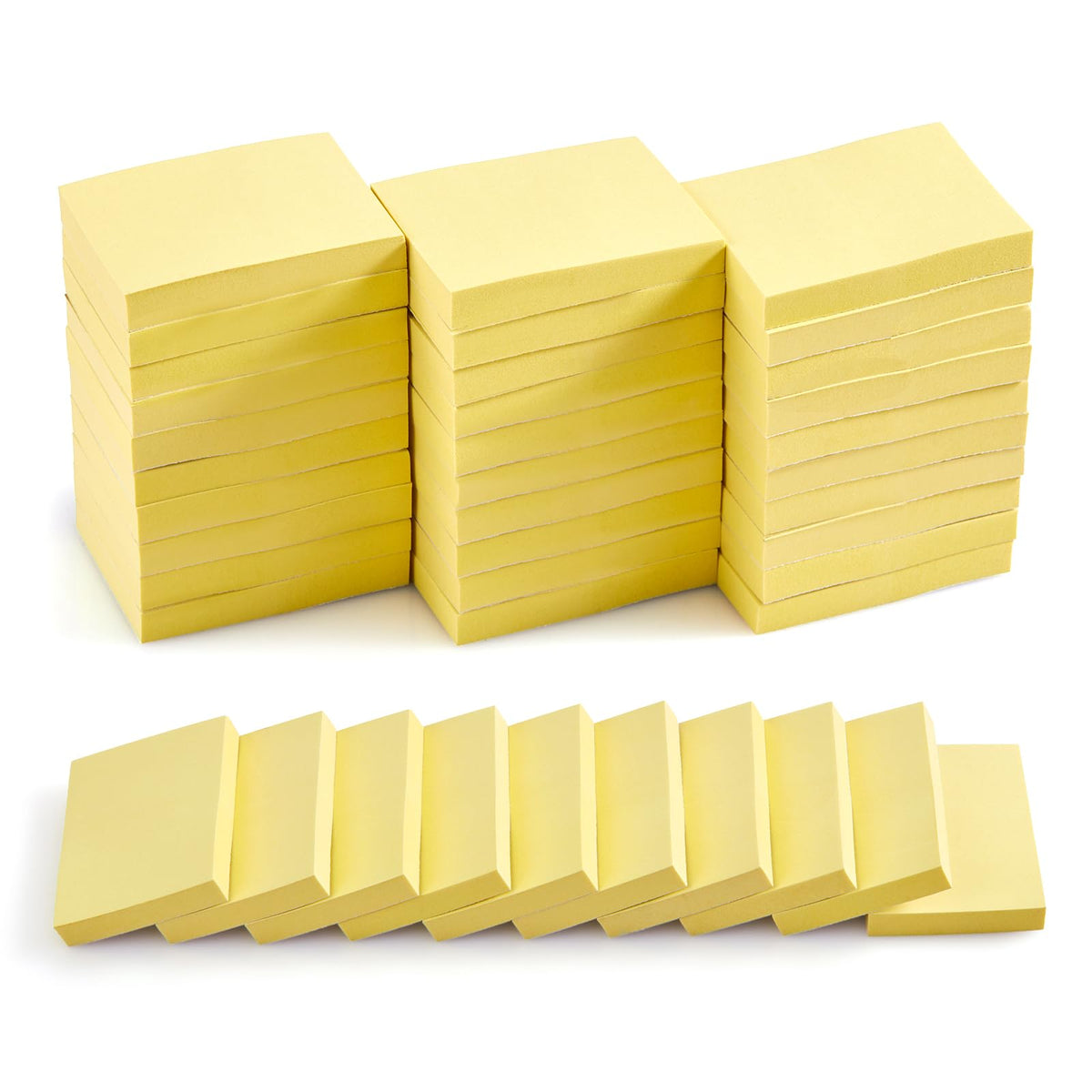 (40 Pads) Sticky Notes 1.5x2 in, 16 Colors Post Self Stick Pad Its, Clean Removal Colorful Mini Pads Bulk for Office, Home, School,Teachers, Meeting, Notebooks