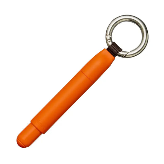 uniball™ &knot JETSTREAM SXR-80-05 Ballpoint Ink Pen - Keyring Stationery Writing Tools, Comfortable Textured Finish, Fast-Drying Performance, Hands-Free Carry, Personal Style Design, Compact Portable, Magnetic Quick-Release Cap, Soft-Touch Matte Barrel