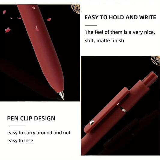 10-Pack Gel Ink Pens, Ultra-Fine 0.5mm Tip, Quick-Dry Smudge-Proof No-Bleed Black Ink, Comfort-Grip Durable & Ergonomic Design, Reduces Hand Fatigue, Effortless Writing Office Stationery, Back to School Haul Supplies for Creatives