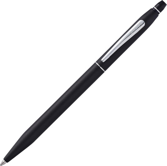 Cross Click Classic Black Ballpoint Pen, Medium Point, Black Ink
