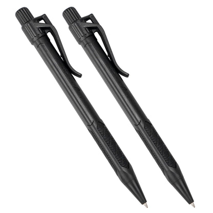 Rite in the Rain Weatherproof Durable Black Clicker Pen - Black Ink (No. BK11)