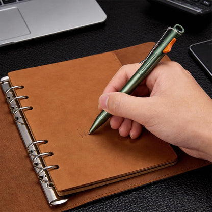 SMOOTHERPRO Click Fidget Aluminium Pen Compatible with Parker Refills，Black
