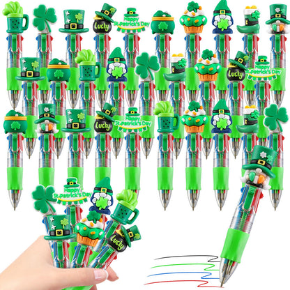 CZWZ 24Pcs Mini Multicolor Pens in One 4-in-1 Cute Pens Bulk for Kids, Fun Kawaii Ballpoint Pens for Birthdays and Children's Party Favors Gifts Teacher School Supplies