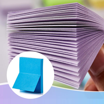 (40 Pads) Sticky Notes 1.5x2 in, 16 Colors Post Self Stick Pad Its, Clean Removal Colorful Mini Pads Bulk for Office, Home, School,Teachers, Meeting, Notebooks