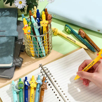 40/100 Pcs Animal Inspirational Ballpoint Pens Employee Appreciation Gift Halloween Non-Candy Treats Classroom Reward Gift Idea Party Goodie Bags Stuffer Bulk Motivational Pens for Students Coworker Team Members School Classroom Office Supplies