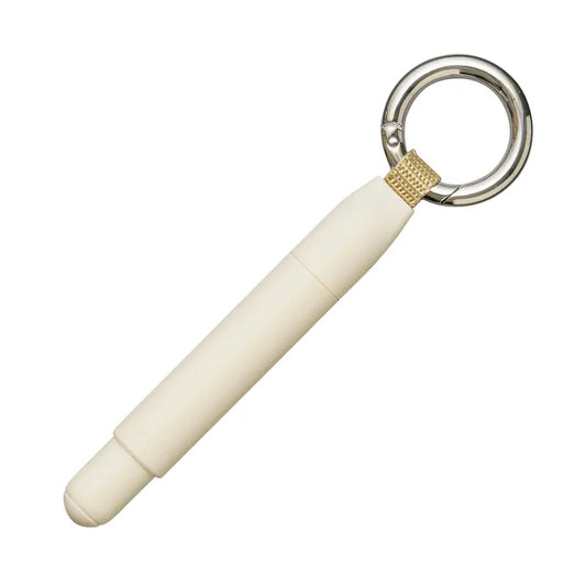 uniball™ &knot JETSTREAM SXR-80-05 Ballpoint Ink Pen - Keyring Stationery Writing Tools, Comfortable Textured Finish, Fast-Drying Performance, Hands-Free Carry, Personal Style Design, Compact Portable, Magnetic Quick-Release Cap, Soft-Touch Matte Barrel